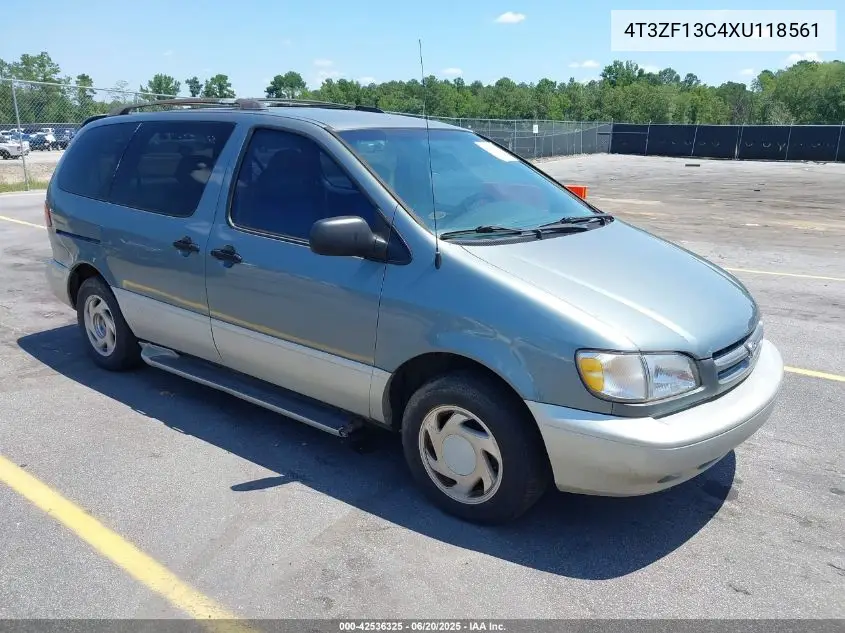 1999 Toyota Sienna Xle VIN: 4T3ZF13C4XU118561 Lot: 42536325
