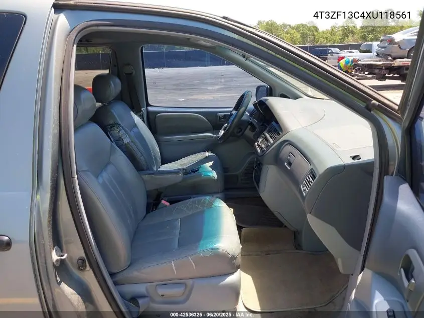 1999 Toyota Sienna Xle VIN: 4T3ZF13C4XU118561 Lot: 42536325