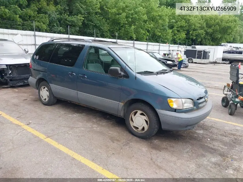 2000 Toyota Sienna Le VIN: 4T3ZF13CXYU266909 Lot: 42550167