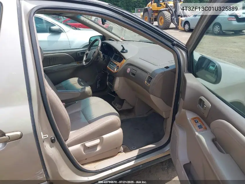 2001 Toyota Sienna Xle VIN: 4T3ZF13C01U325889 Lot: 42795570