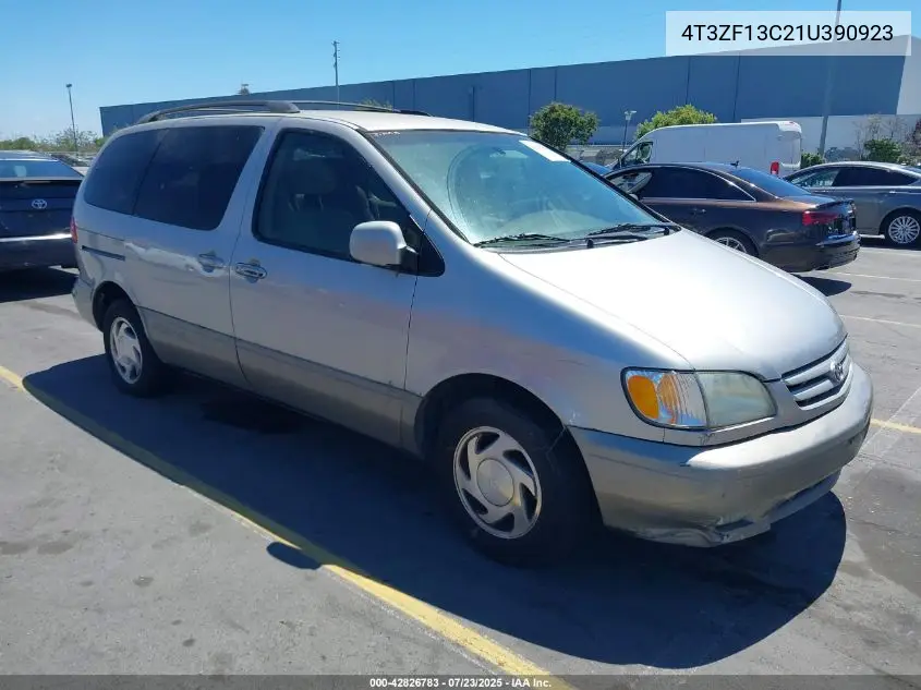 2001 Toyota Sienna Xle VIN: 4T3ZF13C21U390923 Lot: 42826783
