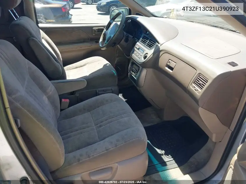 2001 Toyota Sienna Xle VIN: 4T3ZF13C21U390923 Lot: 42826783