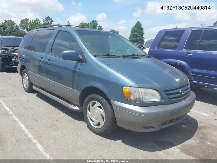 2002 Toyota Sienna Xle VIN: 4T3ZF13C52U440814 Lot: 42487206