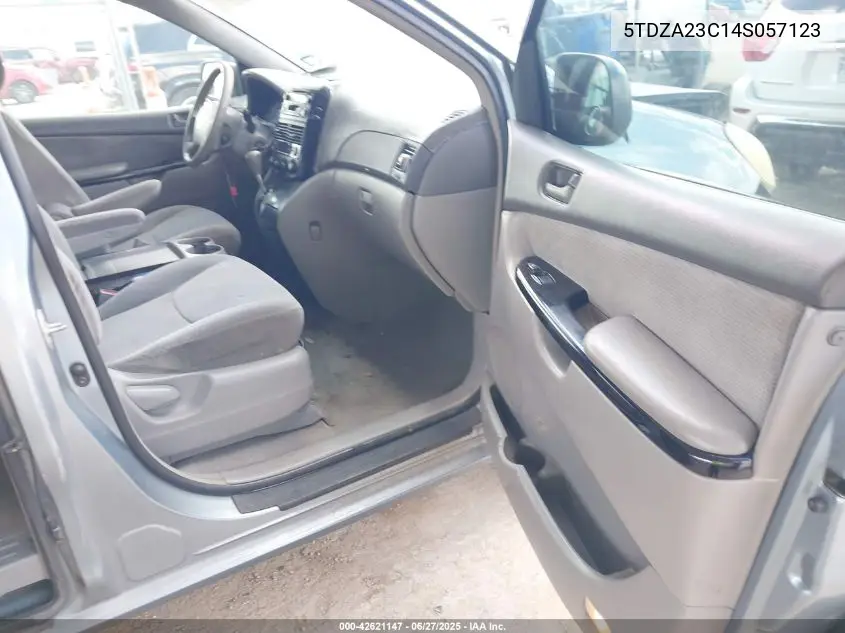 2004 Toyota Sienna Le VIN: 5TDZA23C14S057123 Lot: 42621147