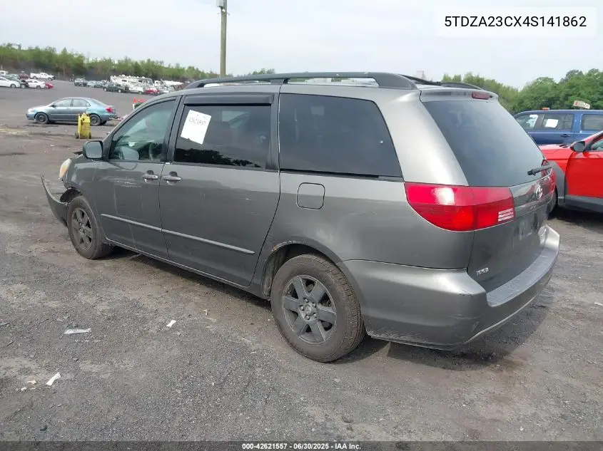 2004 Toyota Sienna Le VIN: 5TDZA23CX4S141862 Lot: 42621557