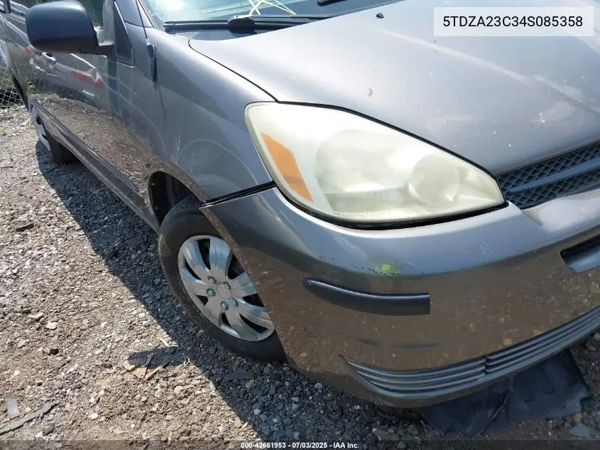 2004 Toyota Sienna Le VIN: 5TDZA23C34S085358 Lot: 42661953