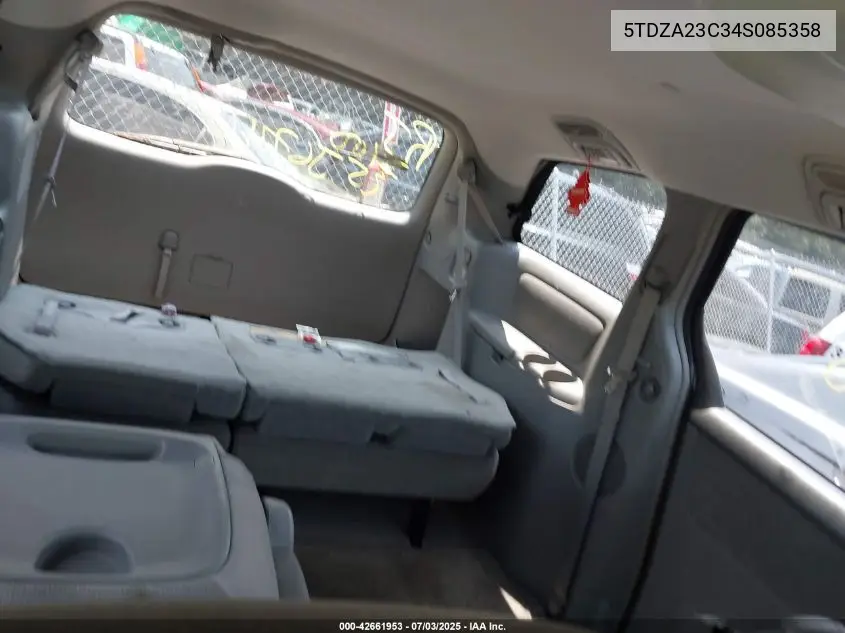 2004 Toyota Sienna Le VIN: 5TDZA23C34S085358 Lot: 42661953
