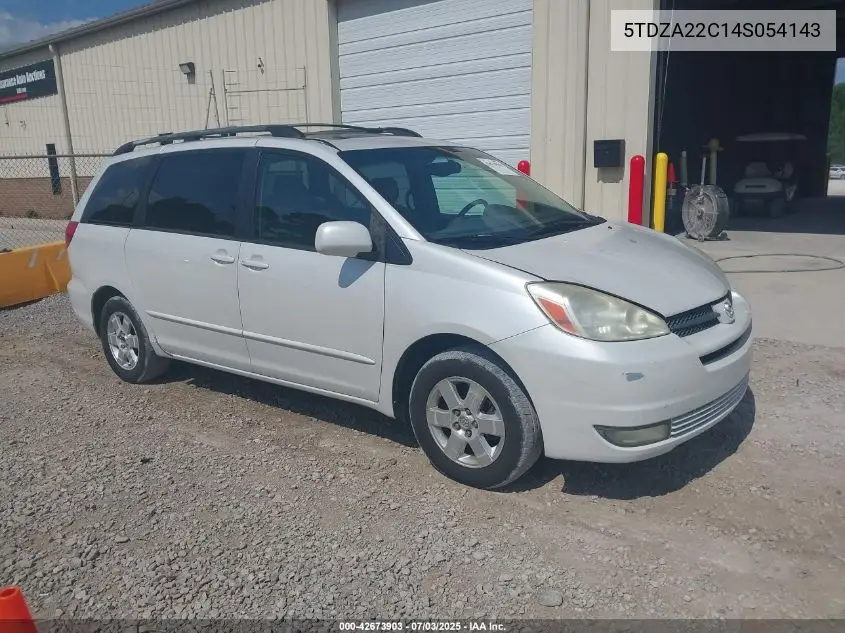 2004 Toyota Sienna Xle VIN: 5TDZA22C14S054143 Lot: 42673903