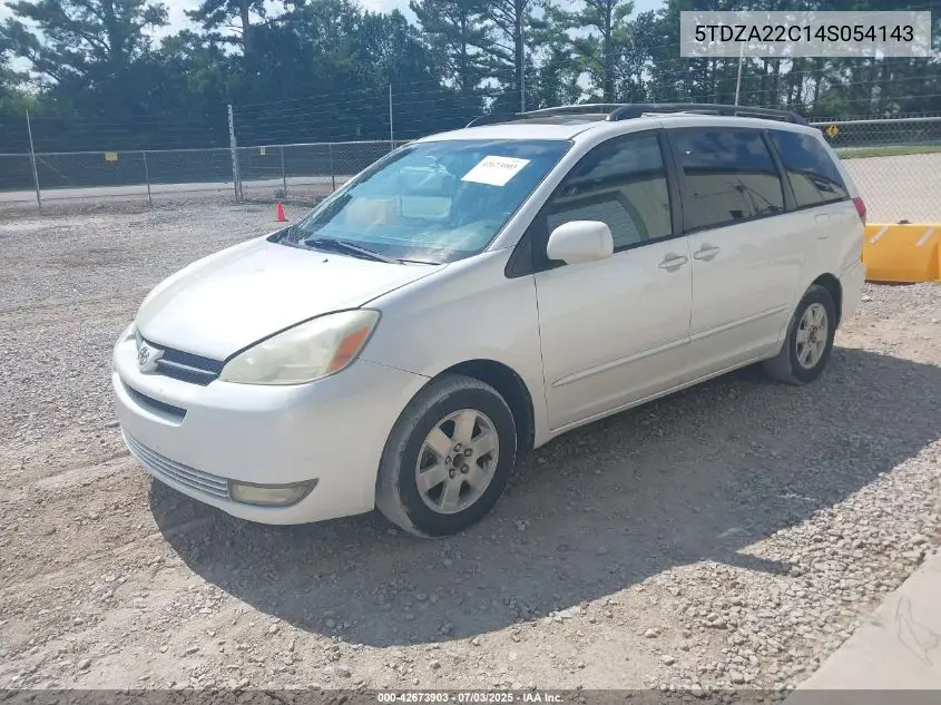 2004 Toyota Sienna Xle VIN: 5TDZA22C14S054143 Lot: 42673903