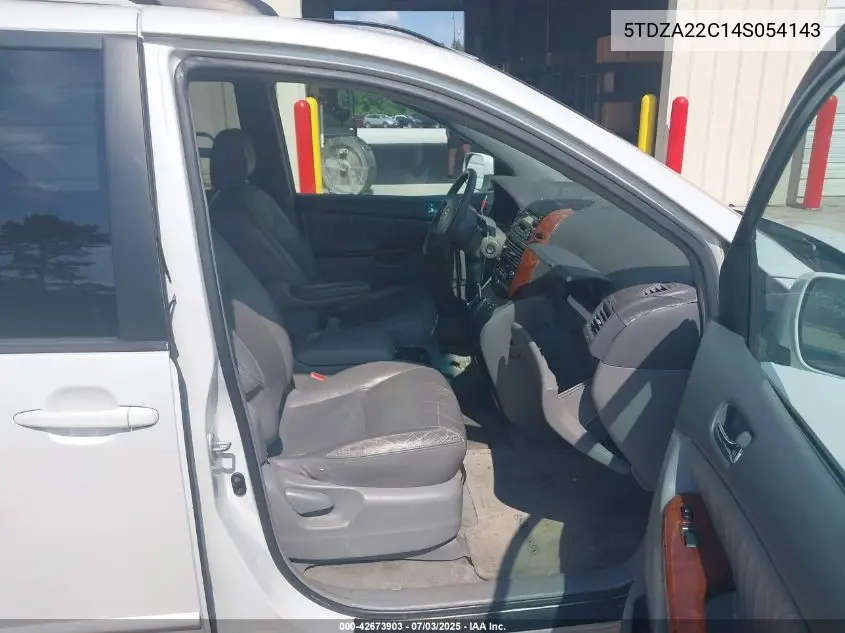 2004 Toyota Sienna Xle VIN: 5TDZA22C14S054143 Lot: 42673903