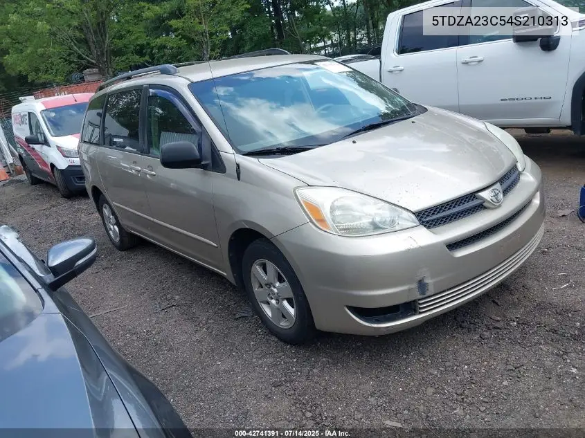 2004 Toyota Sienna Le VIN: 5TDZA23C54S210313 Lot: 42741391