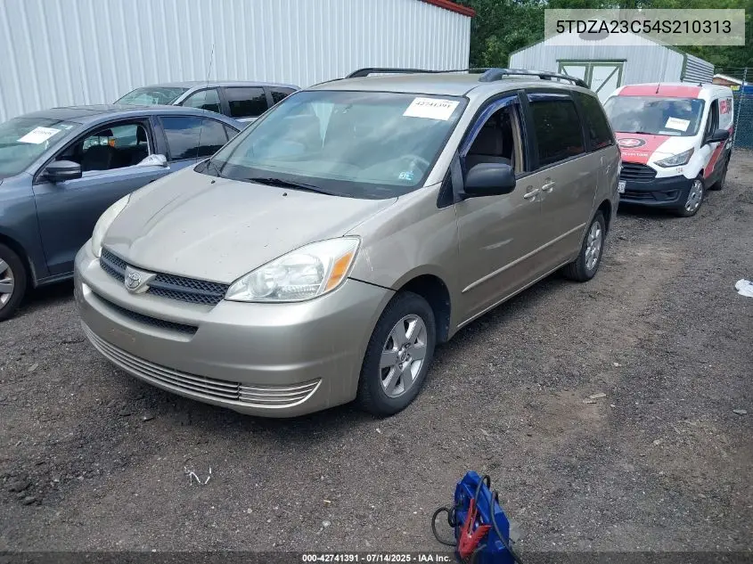 2004 Toyota Sienna Le VIN: 5TDZA23C54S210313 Lot: 42741391