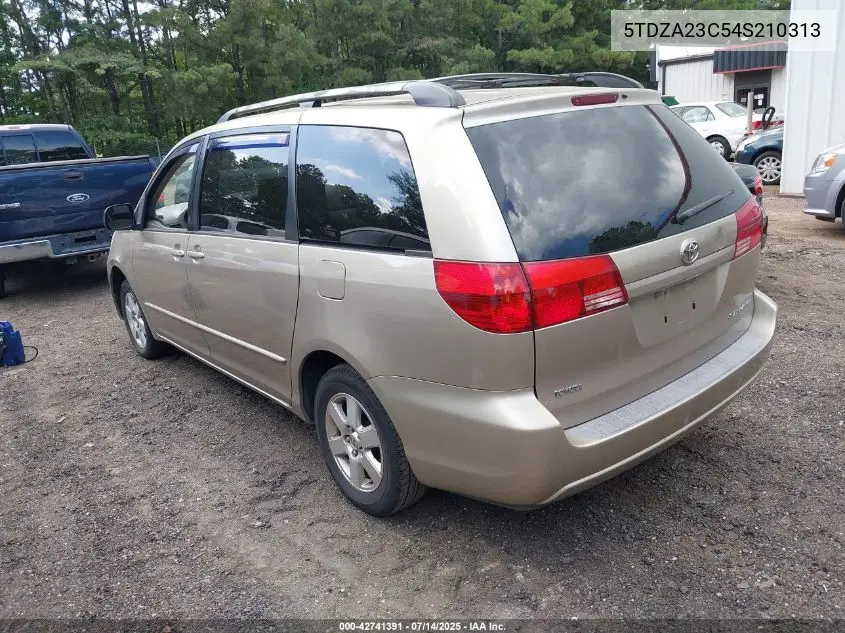2004 Toyota Sienna Le VIN: 5TDZA23C54S210313 Lot: 42741391