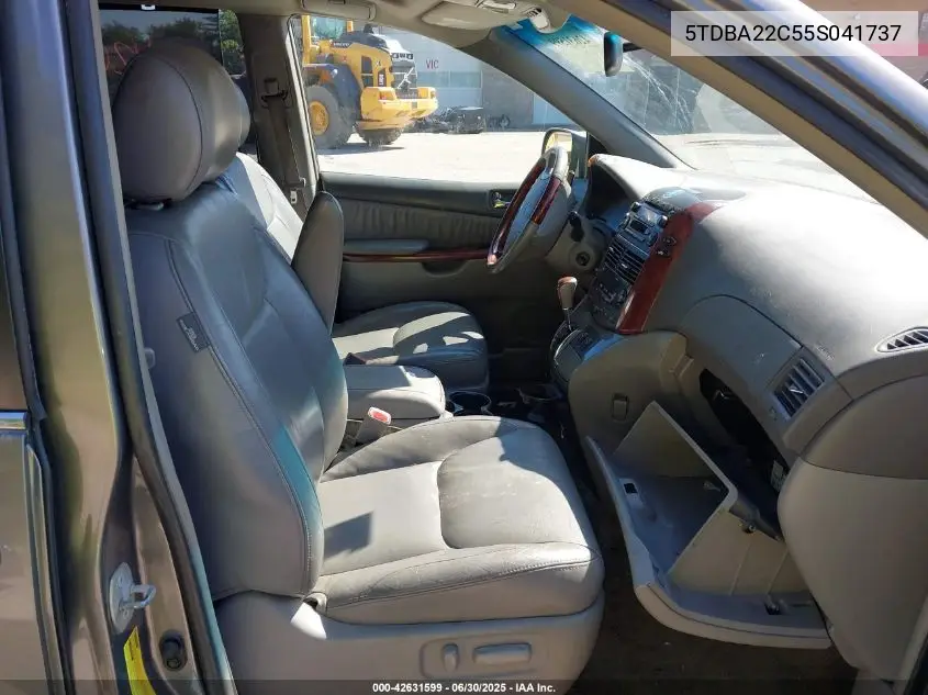 2005 Toyota Sienna Xle Limited VIN: 5TDBA22C55S041737 Lot: 42631599