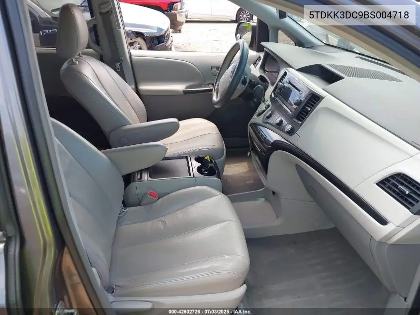 2011 Toyota Sienna Le V6 VIN: 5TDKK3DC9BS004718 Lot: 42602726
