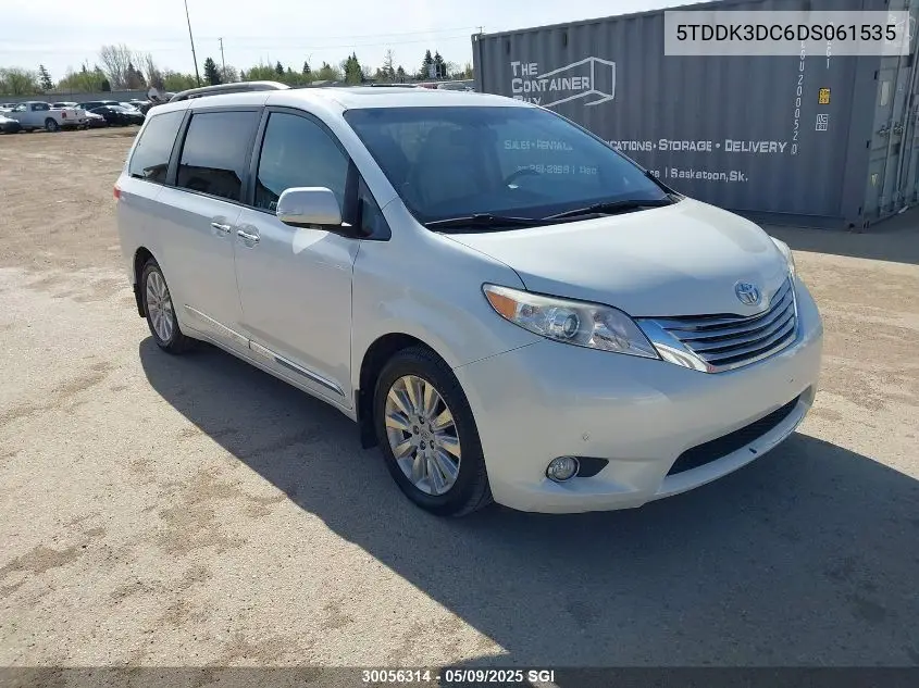 2013 Toyota Sienna Xle/Limited VIN: 5TDDK3DC6DS061535 Lot: 30056314