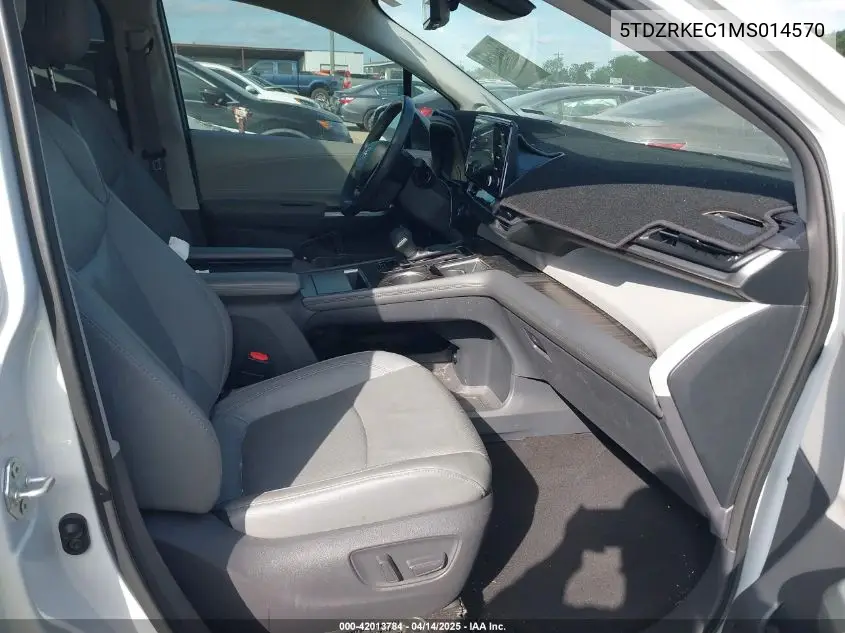 2021 Toyota Sienna Limited VIN: 5TDZRKEC1MS014570 Lot: 42013784