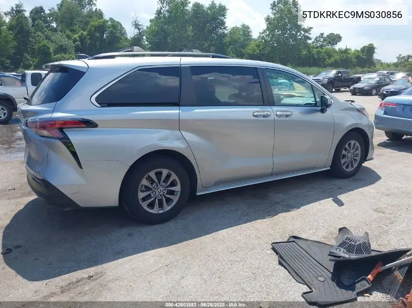 2021 Toyota Sienna Le VIN: 5TDKRKEC9MS030856 Lot: 42603553