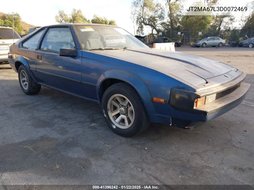 1983 Toyota Supra VIN: JT2MA67L3D0072469 Lot: 41396242