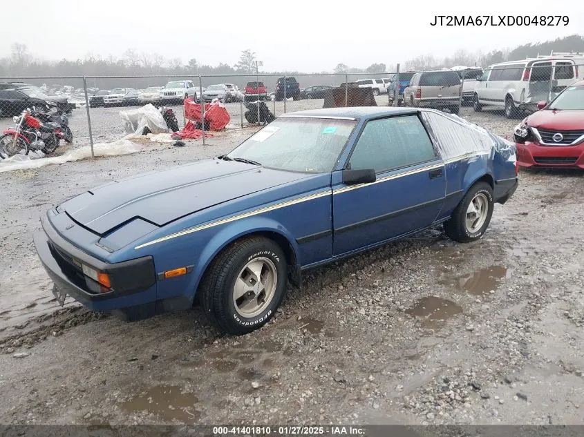 1983 Toyota Supra VIN: JT2MA67LXD0048279 Lot: 41401810