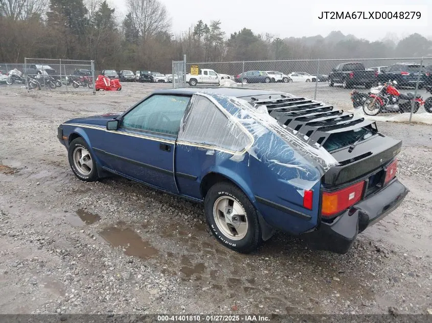 1983 Toyota Supra VIN: JT2MA67LXD0048279 Lot: 41401810