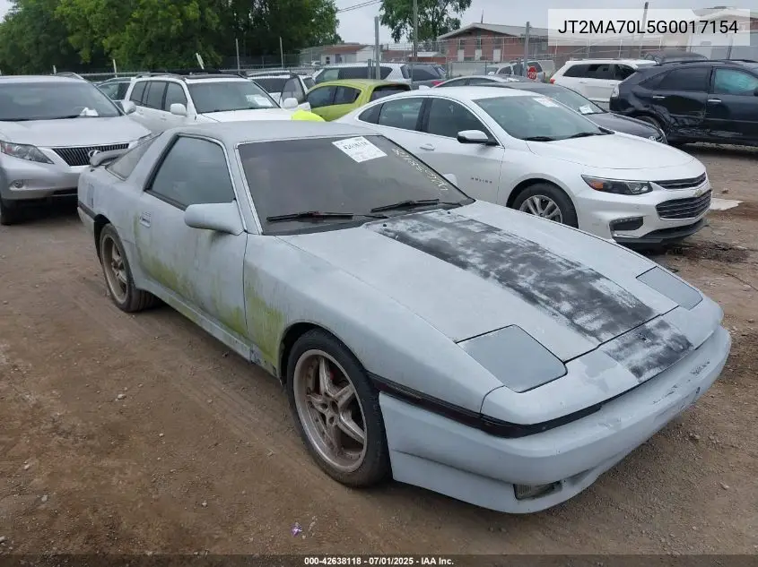 1986 Toyota Supra VIN: JT2MA70L5G0017154 Lot: 42638118