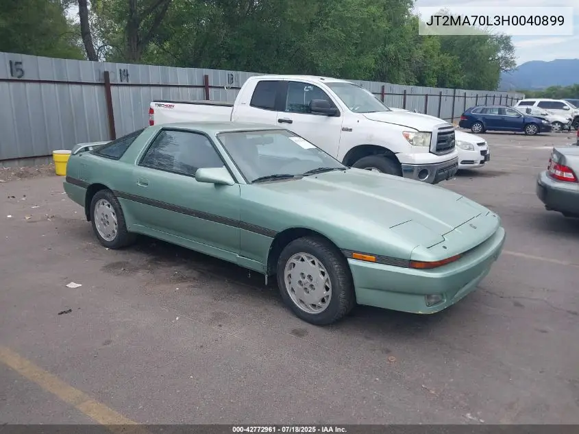 1987 Toyota Supra VIN: JT2MA70L3H0040899 Lot: 42772961