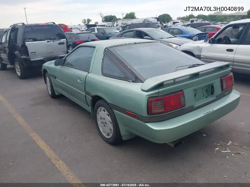 1987 Toyota Supra VIN: JT2MA70L3H0040899 Lot: 42772961