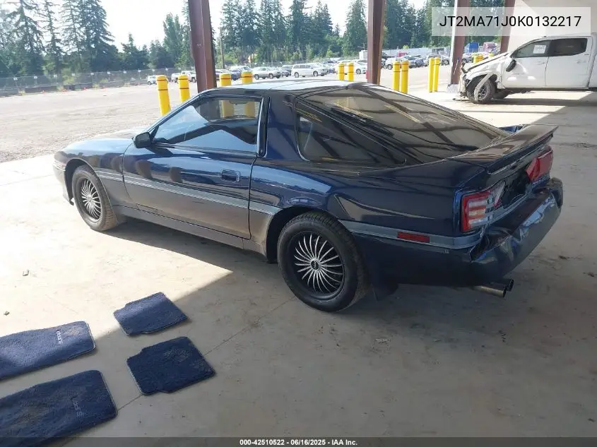 1989 Toyota Supra Sport Roof VIN: JT2MA71J0K0132217 Lot: 42510522