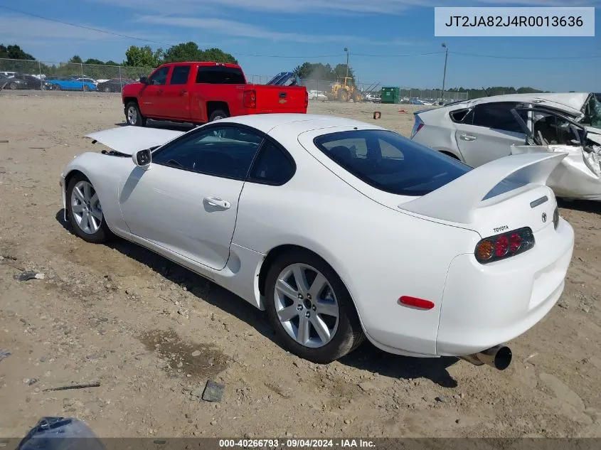 1994 Toyota Supra Sport Roof VIN: JT2JA82J4R0013636 Lot: 40266793