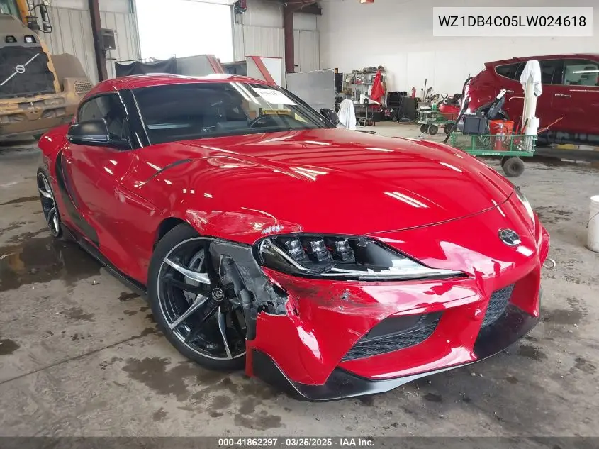 2020 Toyota Gr Supra 3.0 VIN: WZ1DB4C05LW024618 Lot: 41862297