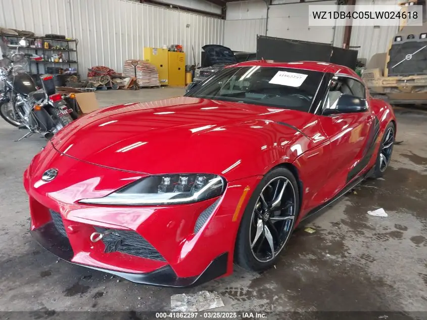 2020 Toyota Gr Supra 3.0 VIN: WZ1DB4C05LW024618 Lot: 41862297