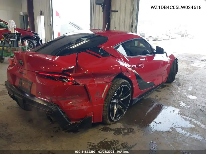 2020 Toyota Gr Supra 3.0 VIN: WZ1DB4C05LW024618 Lot: 41862297
