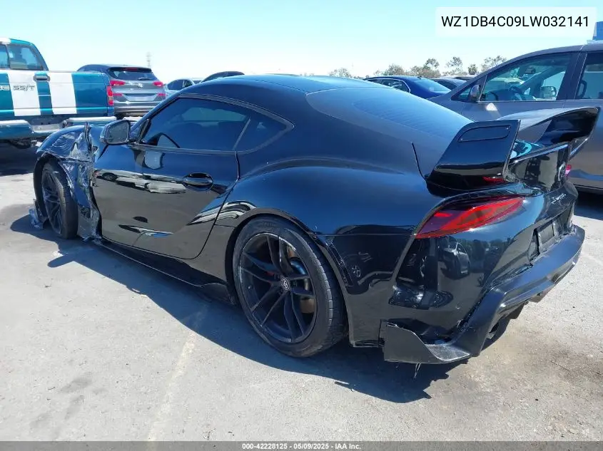2020 Toyota Gr Supra 3.0 Premium VIN: WZ1DB4C09LW032141 Lot: 42228125