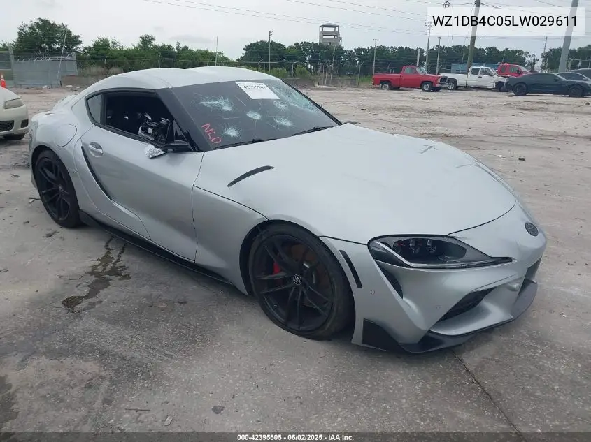 2020 Toyota Gr Supra 3.0 Premium VIN: WZ1DB4C05LW029611 Lot: 42395505