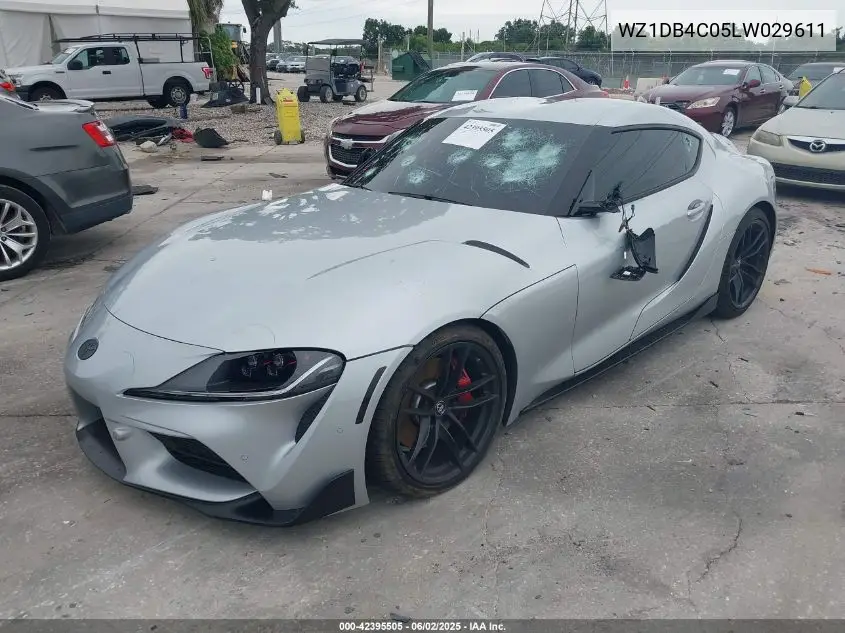 2020 Toyota Gr Supra 3.0 Premium VIN: WZ1DB4C05LW029611 Lot: 42395505