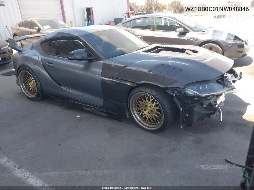 2022 Toyota Gr Supra 3.0 Premium VIN: WZ1DB0C01NW048846 Lot: 41980263