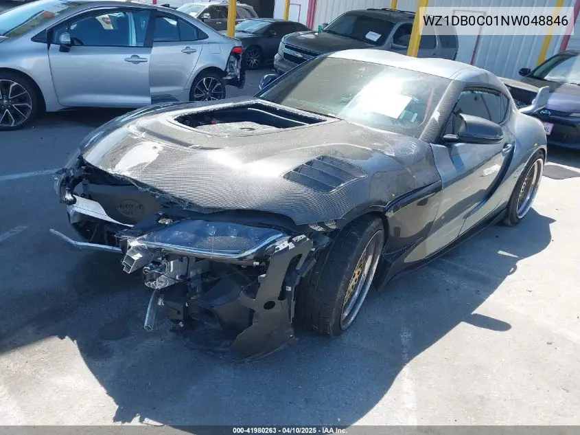 2022 Toyota Gr Supra 3.0 Premium VIN: WZ1DB0C01NW048846 Lot: 41980263