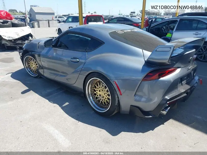 2022 Toyota Gr Supra 3.0 Premium VIN: WZ1DB0C01NW048846 Lot: 41980263
