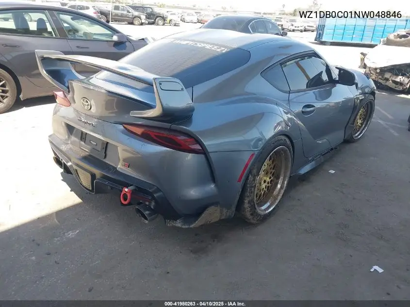 2022 Toyota Gr Supra 3.0 Premium VIN: WZ1DB0C01NW048846 Lot: 41980263