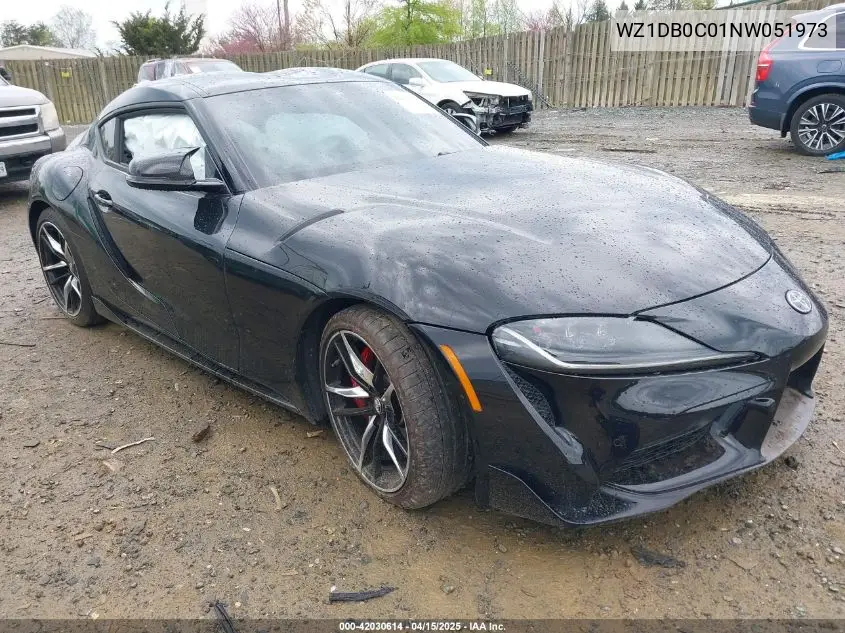 2022 Toyota Gr Supra 3.0 Premium VIN: WZ1DB0C01NW051973 Lot: 42030614