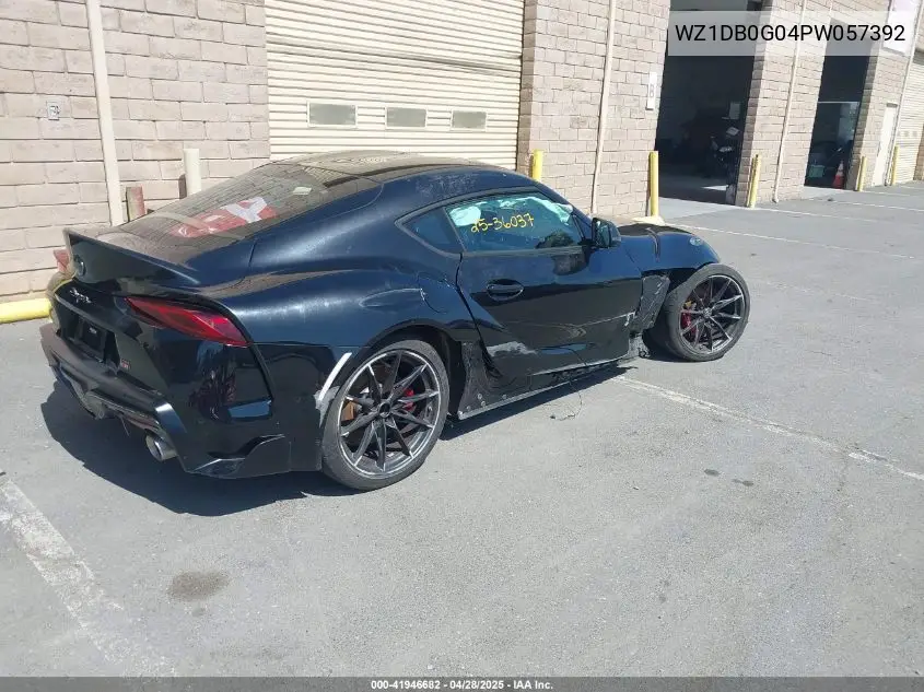2023 Toyota Gr Supra 3.0 Premium VIN: WZ1DB0G04PW057392 Lot: 41946682