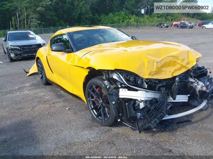2023 Toyota Gr Supra 3.0 Premium VIN: WZ1DB0G05PW060902 Lot: 42255383