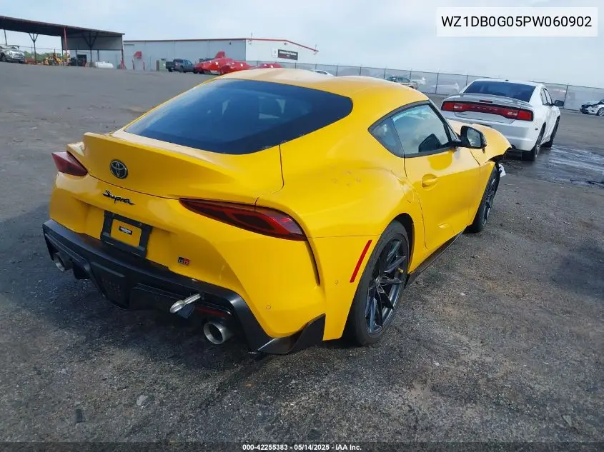 2023 Toyota Gr Supra 3.0 Premium VIN: WZ1DB0G05PW060902 Lot: 42255383
