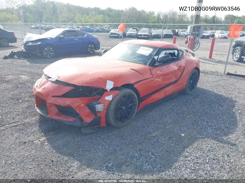 2024 Toyota Gr Supra 45Th Anniversary Edition VIN: WZ1DB0G09RW063546 Lot: 42102760