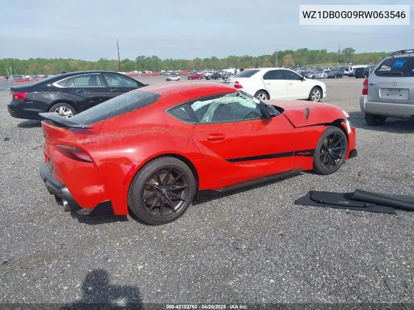 2024 Toyota Gr Supra 45Th Anniversary Edition VIN: WZ1DB0G09RW063546 Lot: 42102760