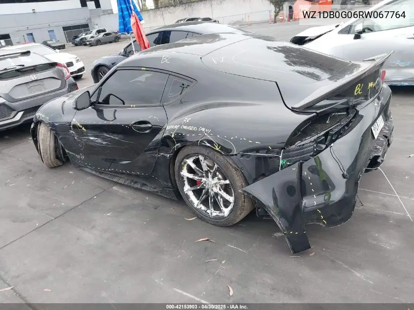 2024 Toyota Gr Supra 3.0 Premium VIN: WZ1DB0G06RW067764 Lot: 42153903