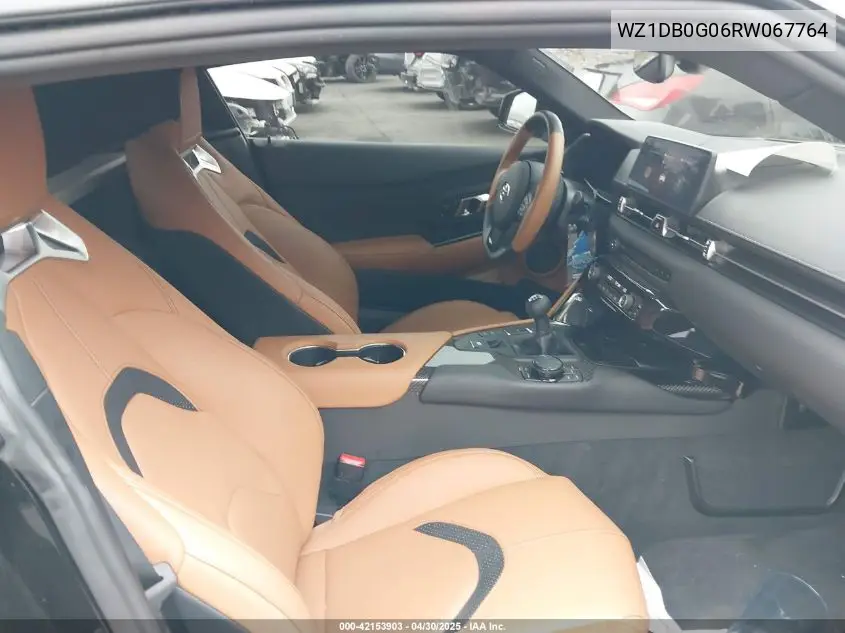 2024 Toyota Gr Supra 3.0 Premium VIN: WZ1DB0G06RW067764 Lot: 42153903