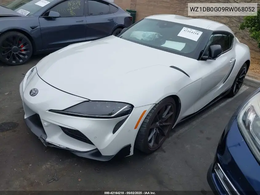 2024 Toyota Gr Supra 3.0 Premium VIN: WZ1DB0G09RW068052 Lot: 42164218