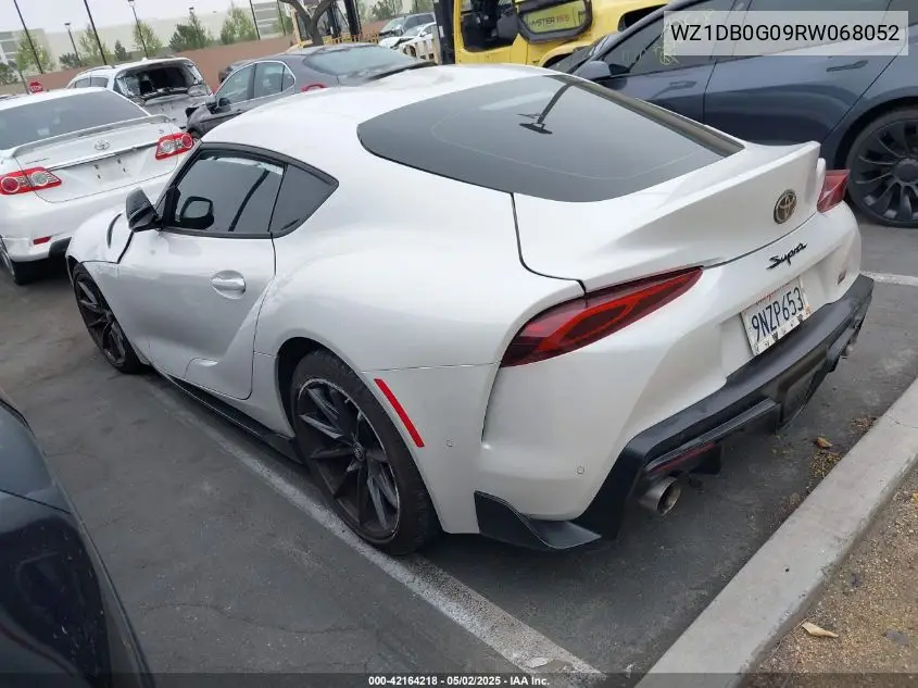 2024 Toyota Gr Supra 3.0 Premium VIN: WZ1DB0G09RW068052 Lot: 42164218